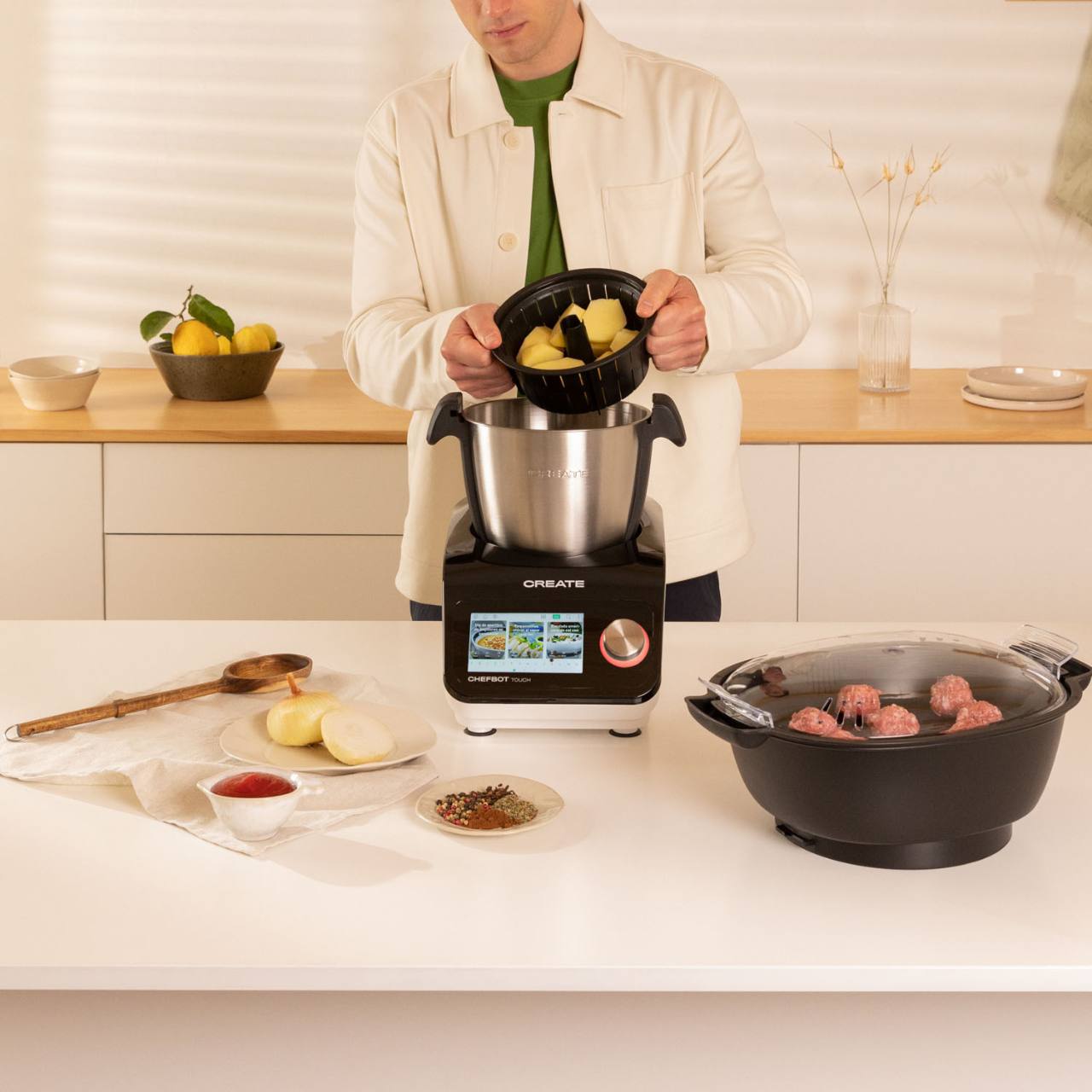 Chefbot Mini Robot de Cocina Inteligente Chefbot Touch